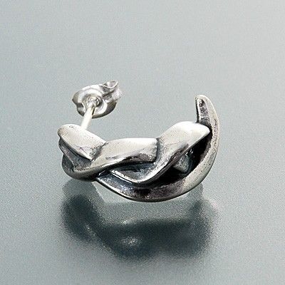 シルバースタッドピアス(片耳用)