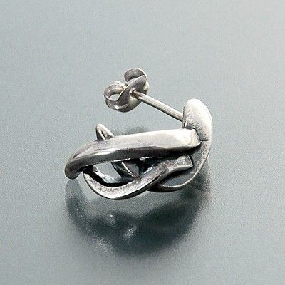 シルバースタッドピアス(片耳用)