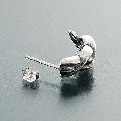 シルバースタッドピアス(片耳用)