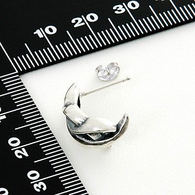 シルバースタッドピアス(片耳用)