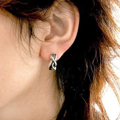 シルバースタッドピアス(片耳用)