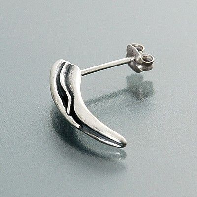 シルバースタッドピアス(片耳用)