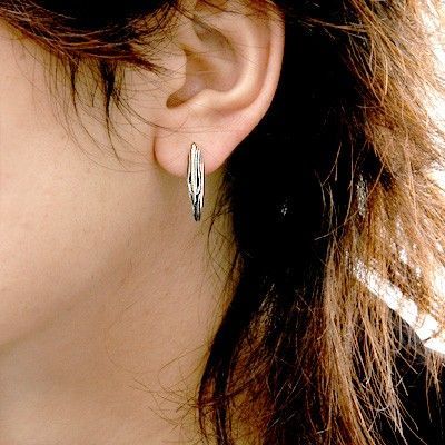 シルバースタッドピアス(片耳用)