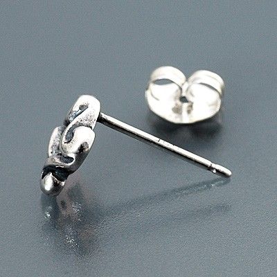 シルバースタッドピアス(片耳用)