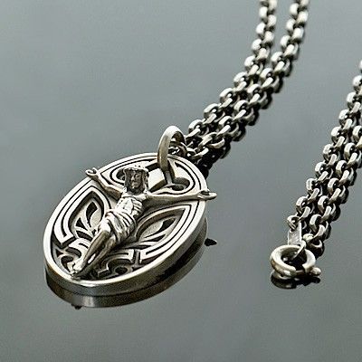 シルバーネックレス