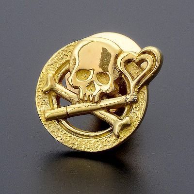 ブラスピンバッチ