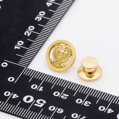 ブラスピンバッチ