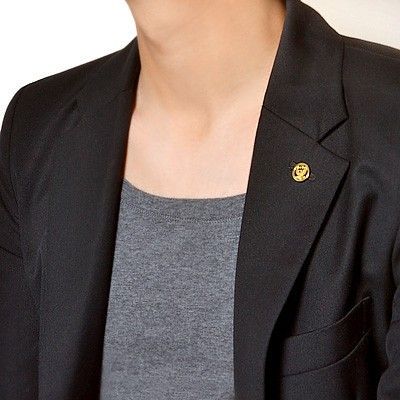 ブラスピンバッチ