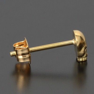 ゴールドスタッドピアス(片耳用)