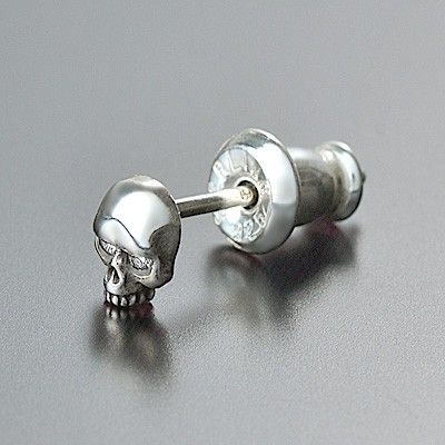 シルバースタッドピアス(片耳用)