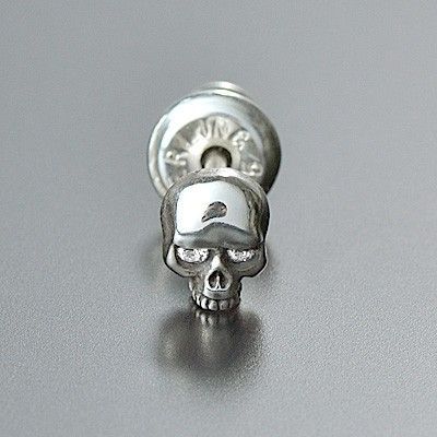 シルバースタッドピアス(片耳用)