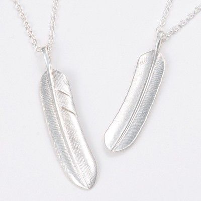 シルバーペアネックレス