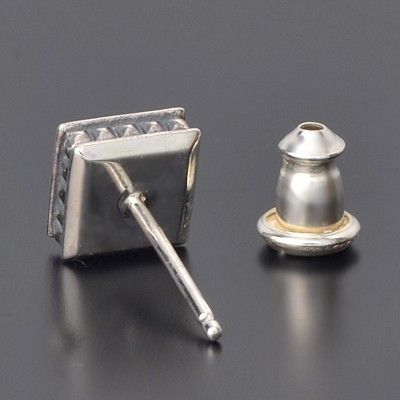 シルバースタッドピアス(片耳用)