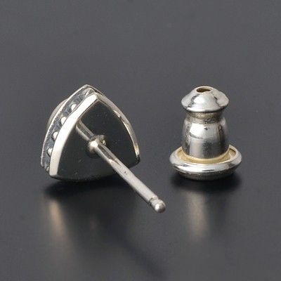 シルバースタッドピアス(片耳用)