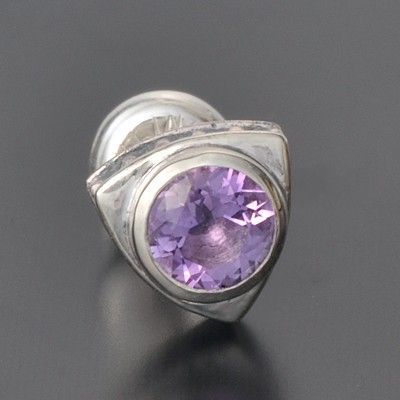 シルバースタッドピアス(片耳用)