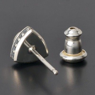 シルバースタッドピアス(片耳用)