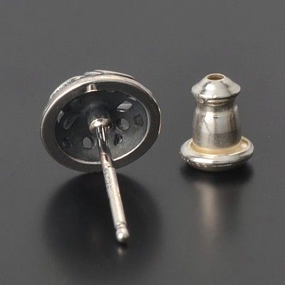 シルバースタッドピアス(片耳用)