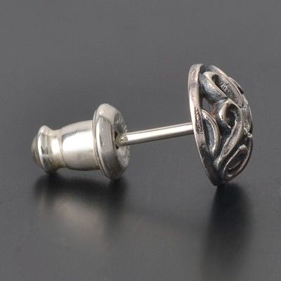 シルバースタッドピアス(片耳用)