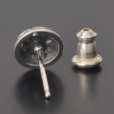 シルバースタッドピアス(片耳用)