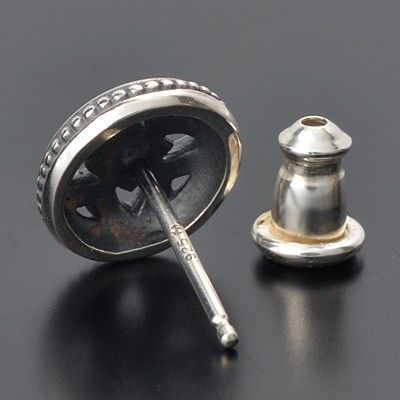 シルバースタッドピアス(片耳用)