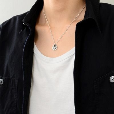 シルバーネックレス