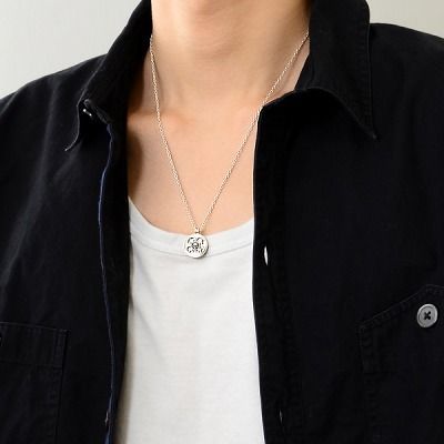 シルバーネックレス