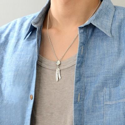 シルバーネックレス