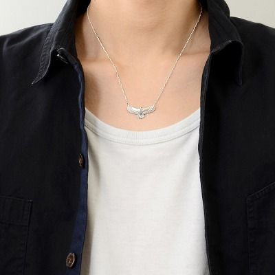 シルバーネックレス