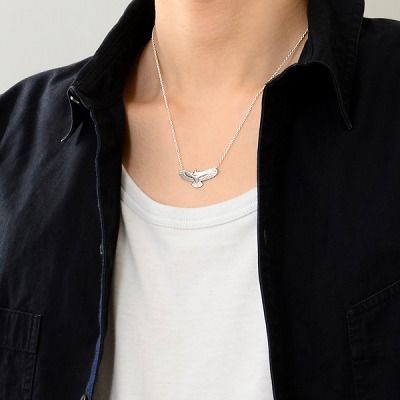 シルバーネックレス