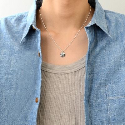 シルバーネックレス