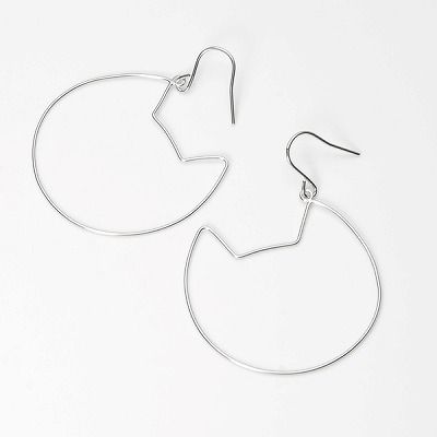 シルバーフックピアス