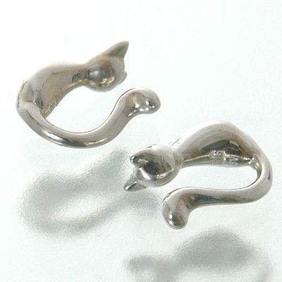 シルバーノンホールピアス