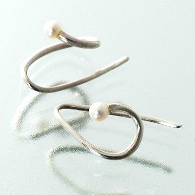 シルバーフックピアス