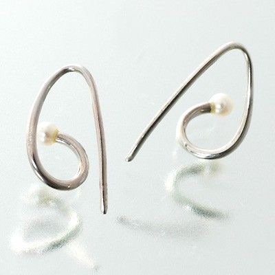 シルバーフックピアス