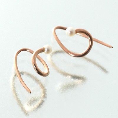 シルバーフックピアス