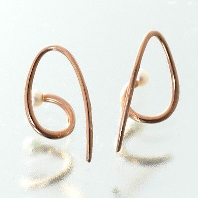 シルバーフックピアス