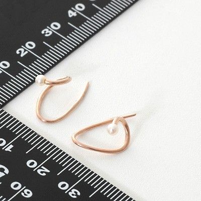 シルバーフックピアス