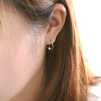 シルバーフックピアス