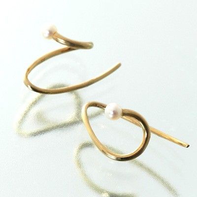 シルバーフックピアス