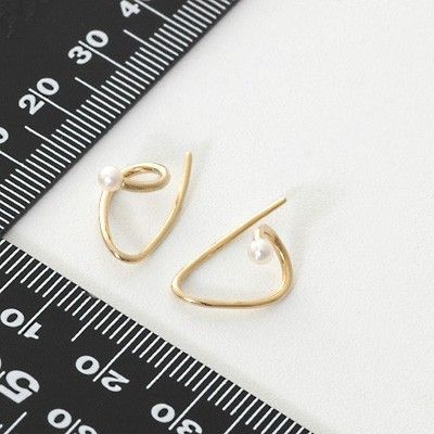 シルバーフックピアス