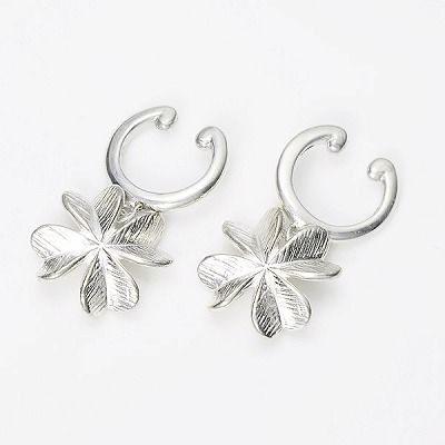 シルバーノンホールピアス