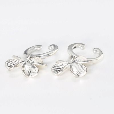 シルバーノンホールピアス