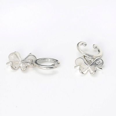 シルバーノンホールピアス