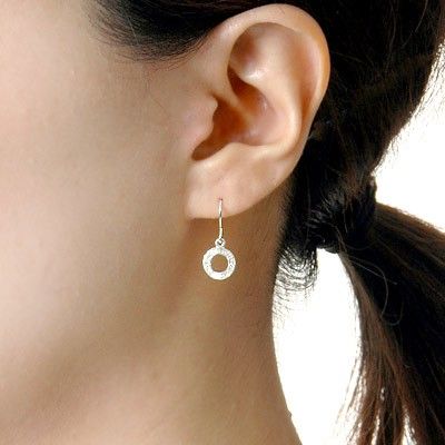 シルバーフックピアス