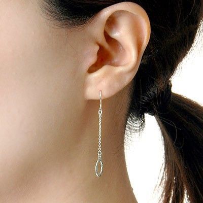 シルバーフックピアス