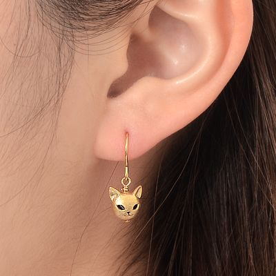 シルバーフックピアス