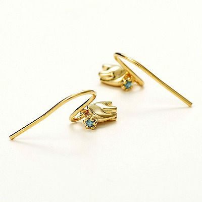 シルバーフックピアス