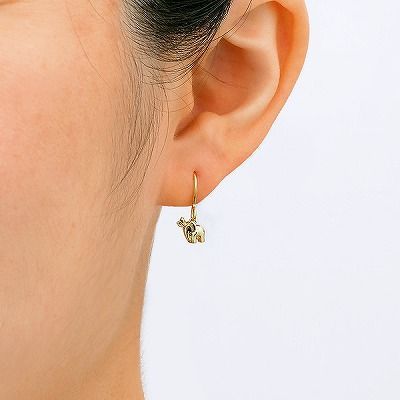 シルバーフックピアス