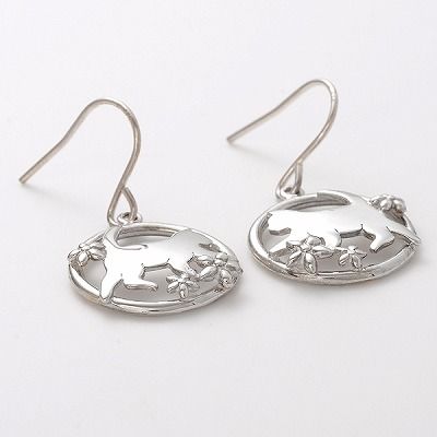 シルバーフックピアス