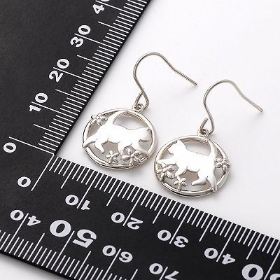 シルバーフックピアス